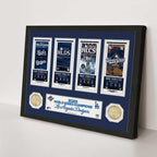 Los Angeles Dodgers 2025 World Series Champions Rectangle Canvas With Inner Frame – TMTHU1854