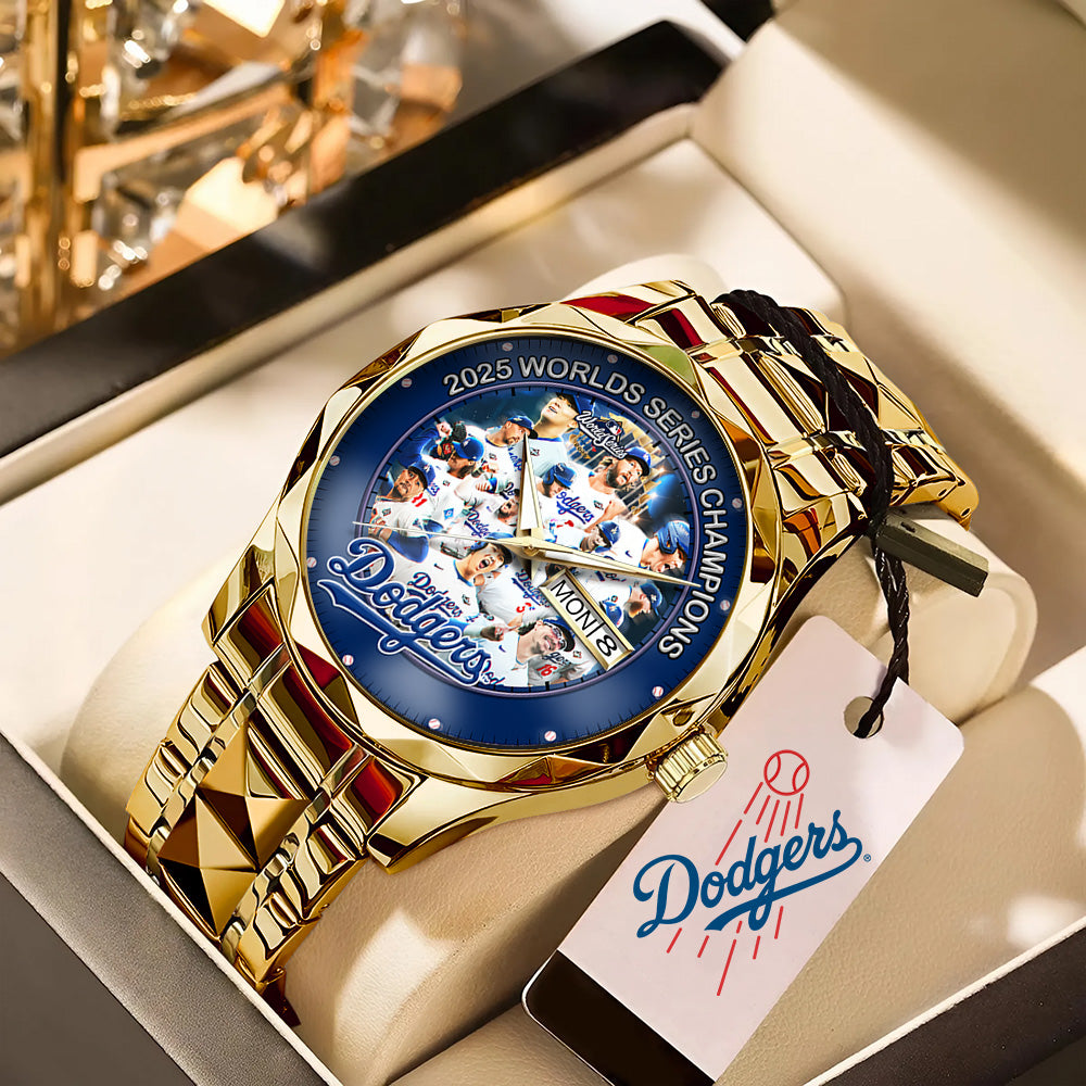 Los Angeles Dodgers World Series 2025 Alloy Luxury Quartz Watch – TANTN18255