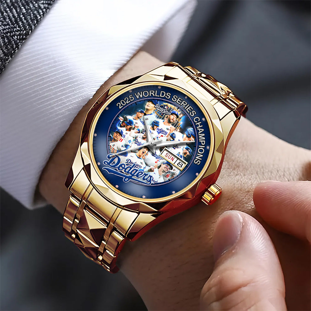 Los Angeles Dodgers World Series 2025 Alloy Luxury Quartz Watch – TANTN18255