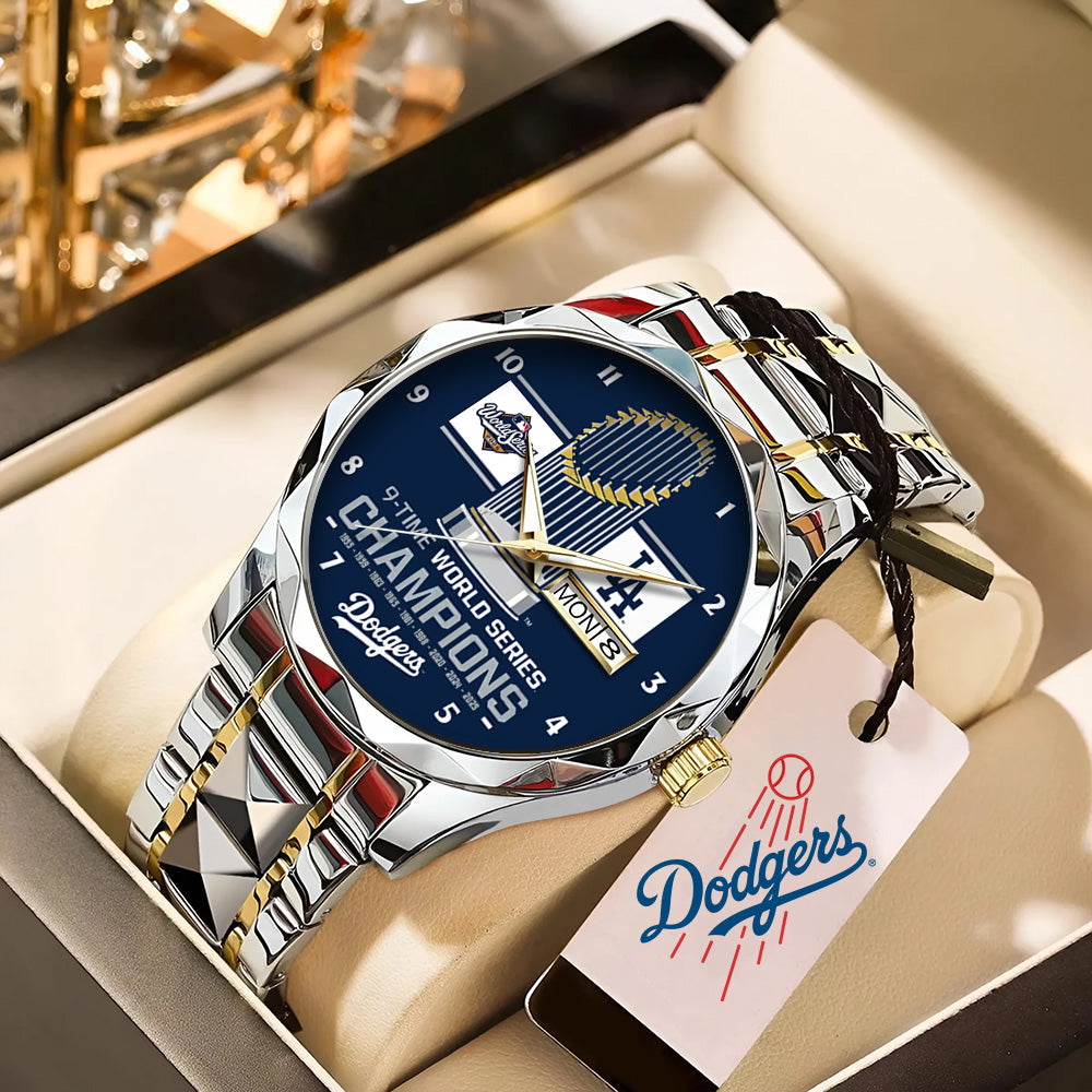 Los Angeles Dodgers World Series 2025 Alloy Luxury Quartz Watch – TANTN18860