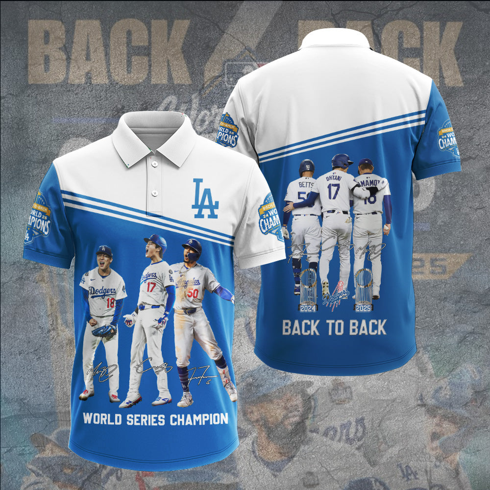 Los Angeles Dodgers World Series 2025 3D Apparel – TANTN18260