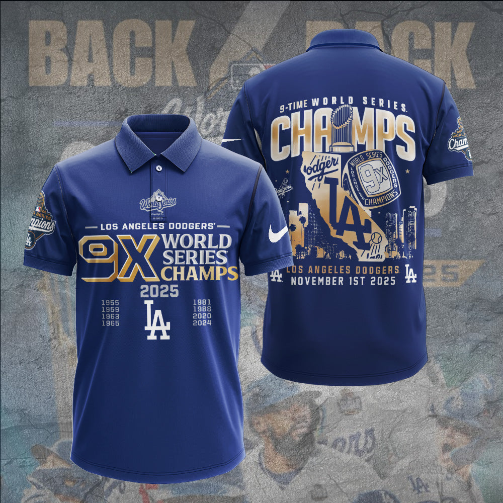 Los Angeles Dodgers World Series 2025 3D Apparel – TANTN18214