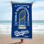 Los Angeles Dodgers World Series 2025 Rectangle Beach Towel – TANTN18891