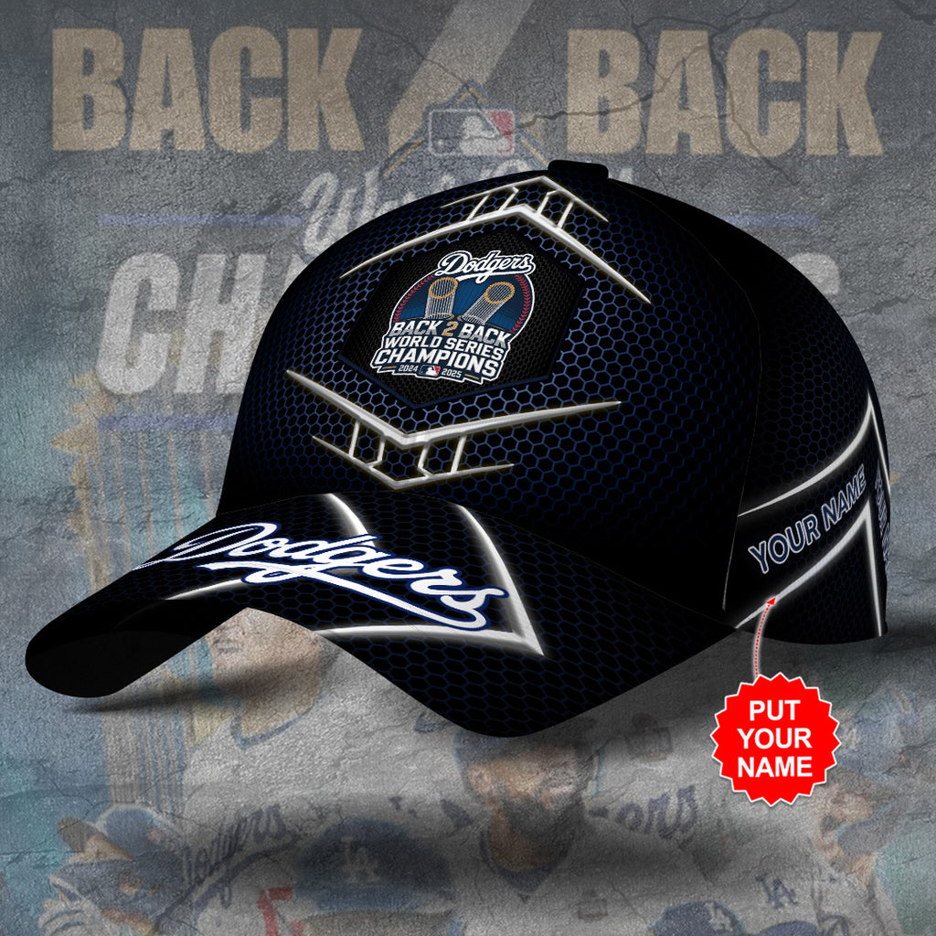 Personalized Los Angeles Dodgers World Series 2025 Classic Cap – TANTN18334