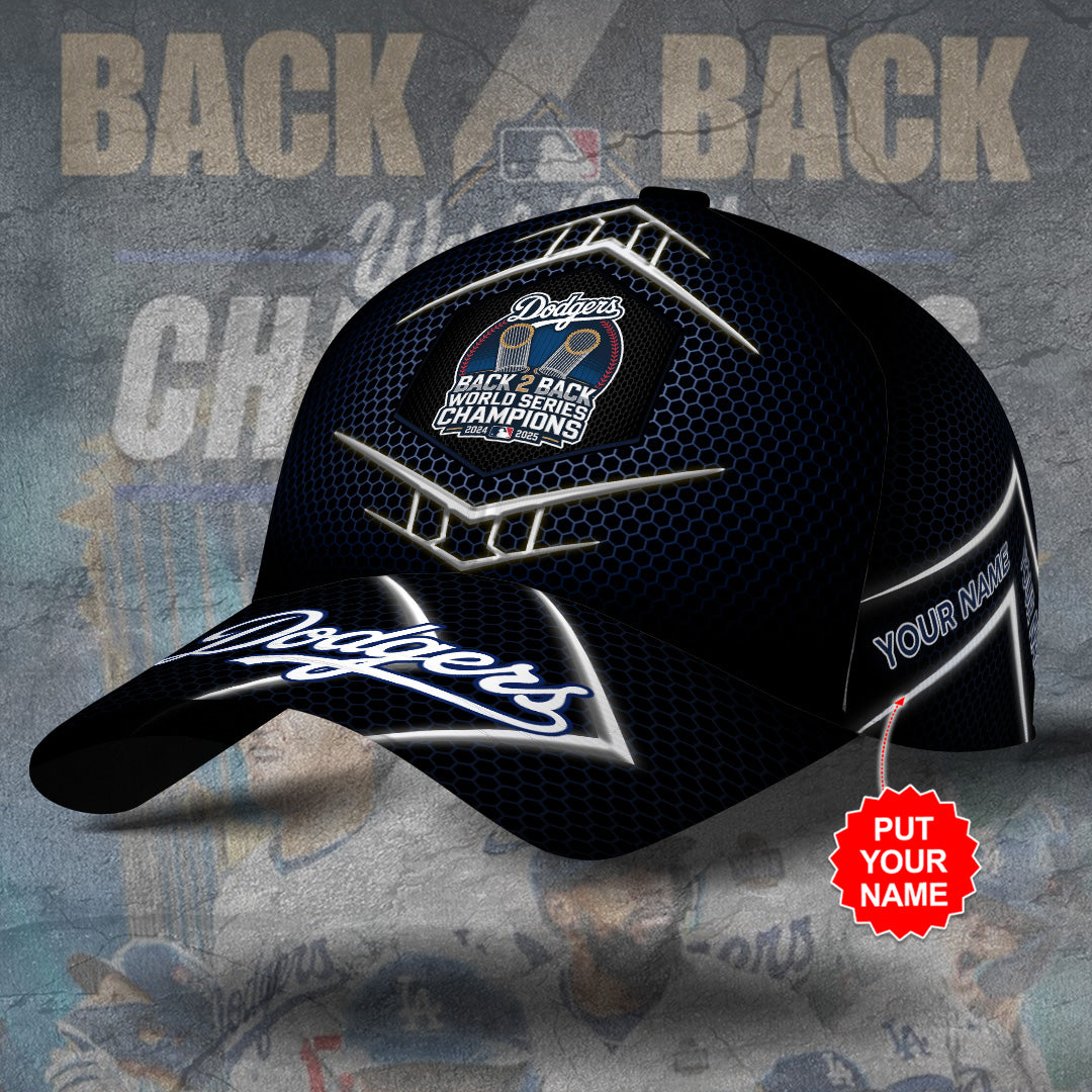 Personalized Los Angeles Dodgers World Series 2025 Classic Cap – TANTN18334