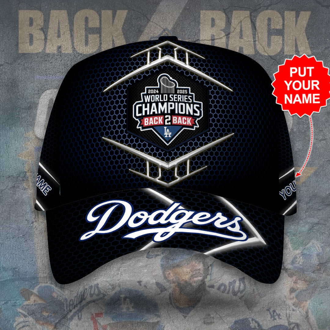 Personalized Los Angeles Dodgers World Series 2025 Classic Cap – TANTN18335
