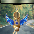 Los Angeles Dodgers World Series 2025 Custom shape 2-sided Acrylic Car Ornament – GNE4656