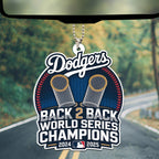 Los Angeles Dodgers World Series 2025 Custom shape 2-sided Acrylic Car Ornament – TANTN18230