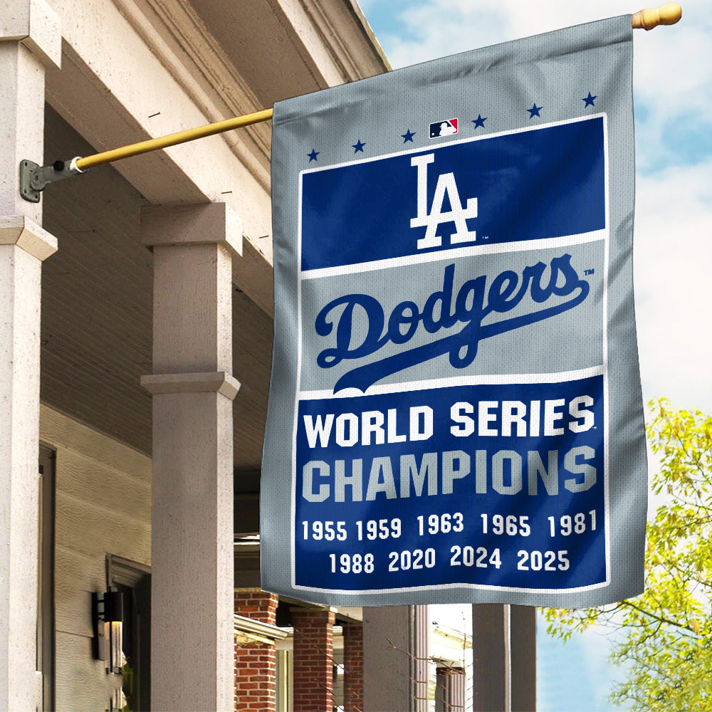 Los Angeles Dodgers World Series 2025 Double-side Garden Flag – TANTN18894