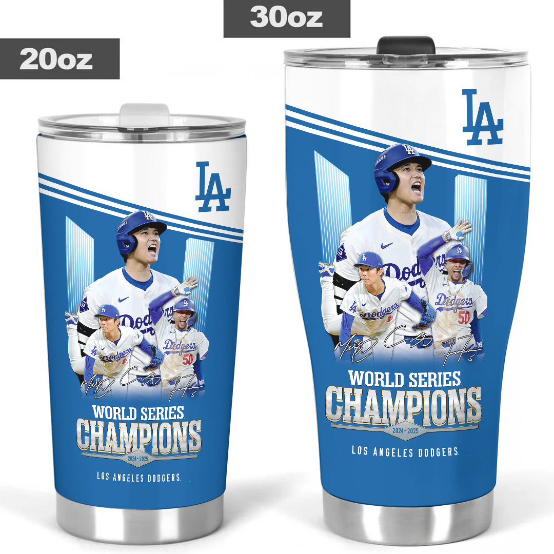 Los Angeles Dodgers World Series 2025 Tumbler Cup – TANTN18233