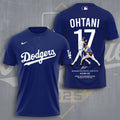 Los Angeles Dodgers x Sohei Ohtani 3D Apparel – TMTHU1877