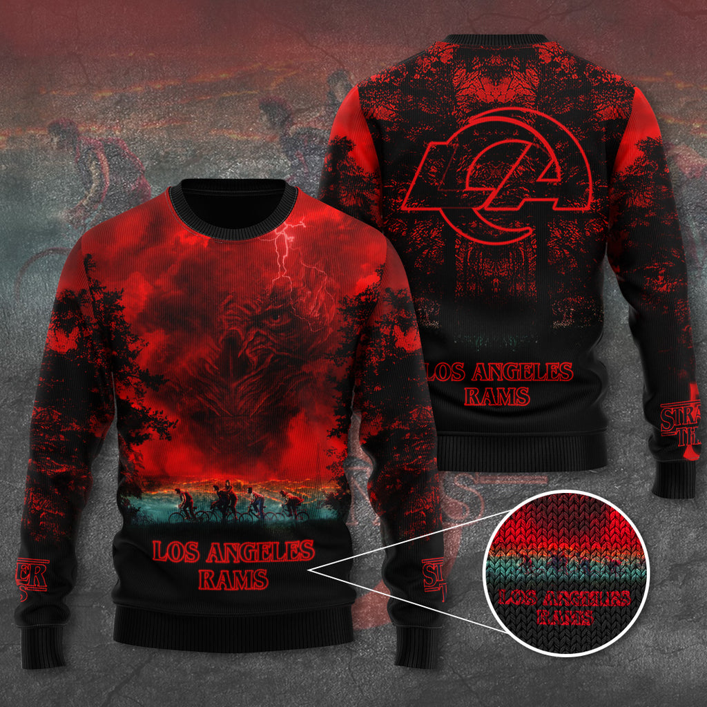 Los Angeles Rams x Stranger Things Ugly Sweater – TANTN17517