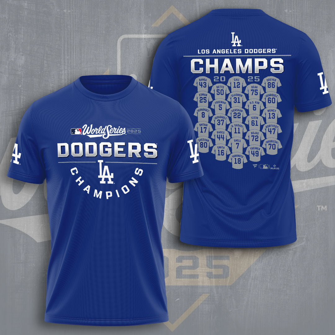 Los Angeles Dodgers 3D Apparel – TMTHU1850