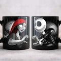 Loveheart Hands Jack Sally Gifts Couple Coffee Mugs