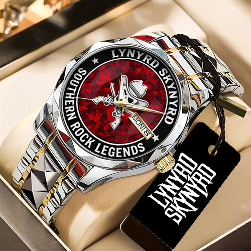 Lynyrd Skynyrd Alloy Luxury Quartz Watch – TANTN20914