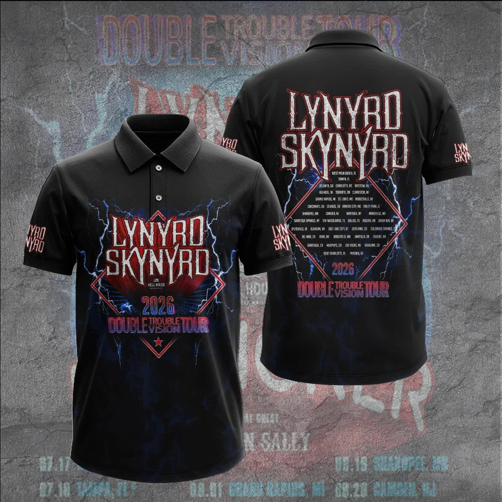 Lynyrd Skynyrd Tour 2026 3D Apparel – GNE8276