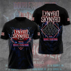Lynyrd Skynyrd Tour 2026 3D Apparel – GNE8276