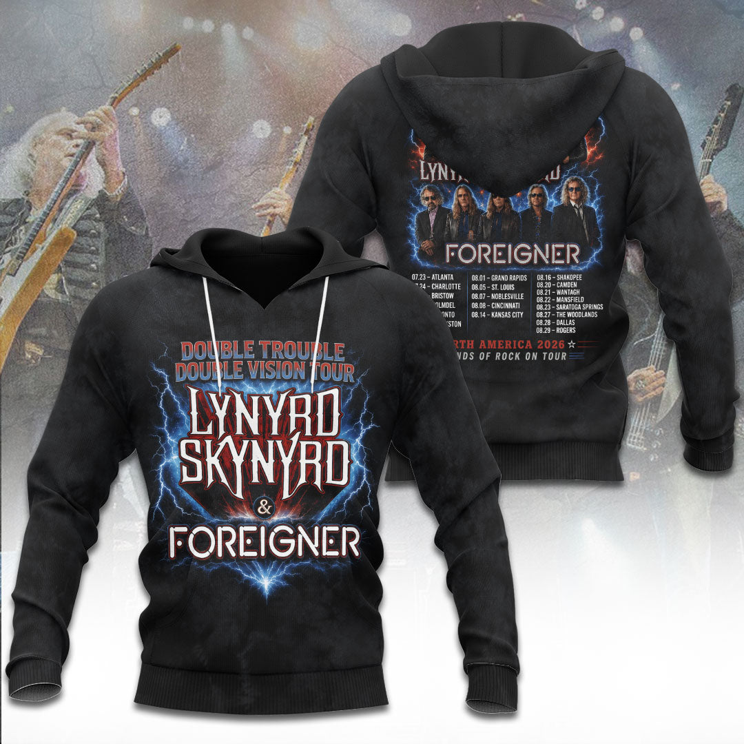 Lynyrd Skynyrd Tour 2026 3D Apparel – TANTN24588