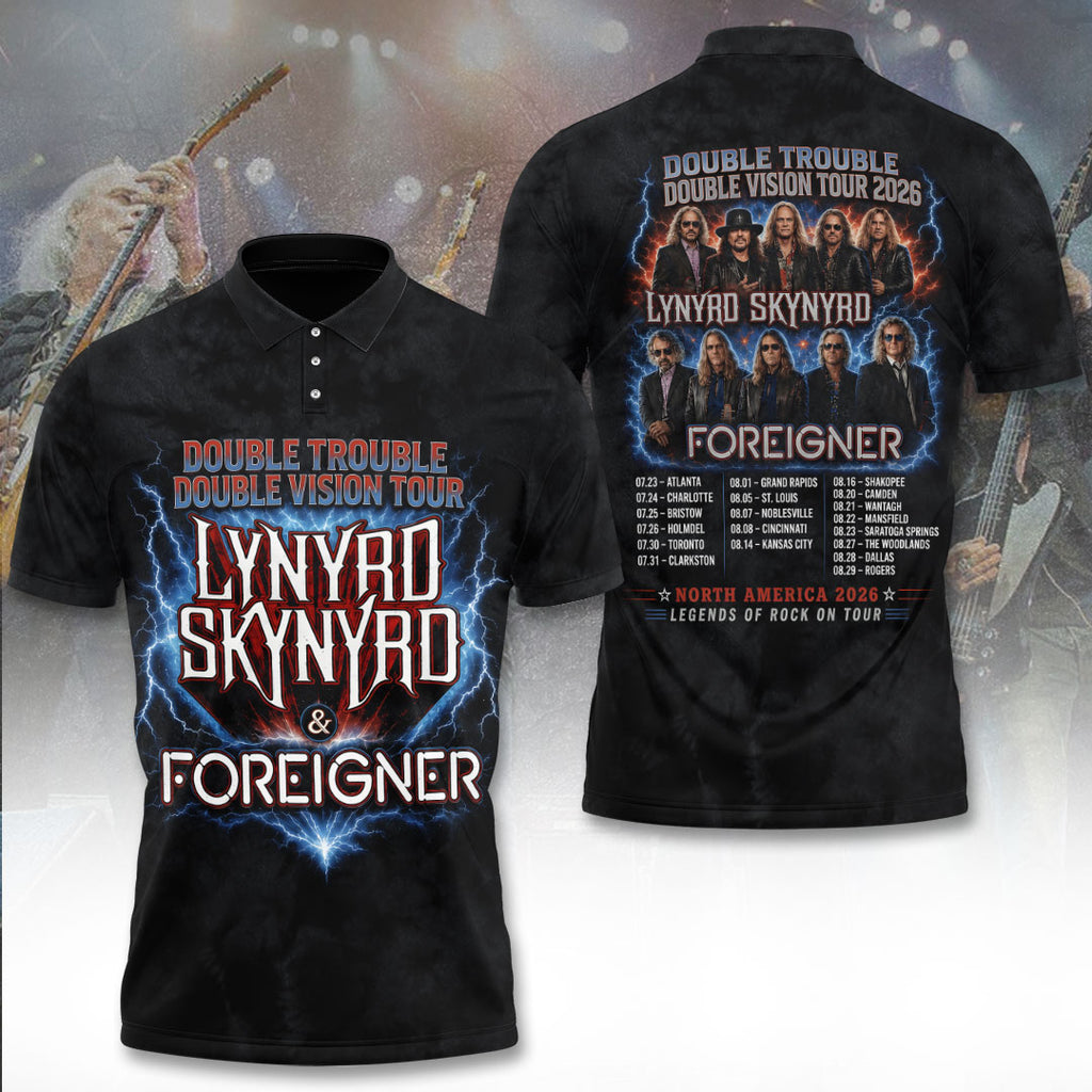 Lynyrd Skynyrd Tour 2026 3D Apparel – TANTN24588