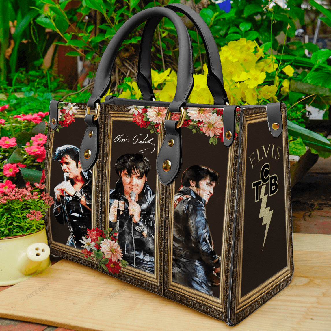 Elvis Presley Leather HandBag – MAITM 4404
