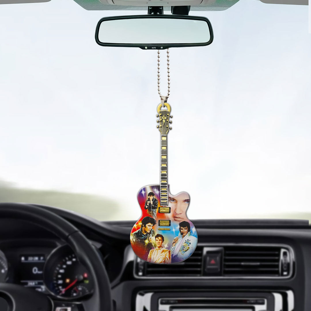 Elvis Presley 2-Side Printed Car Ornament – MAITM 5074