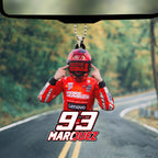 Ducati Lenovo Team x Marc Márquez Custom Shape 1-sided Acrylic Car Ornament – TMTHU1369
