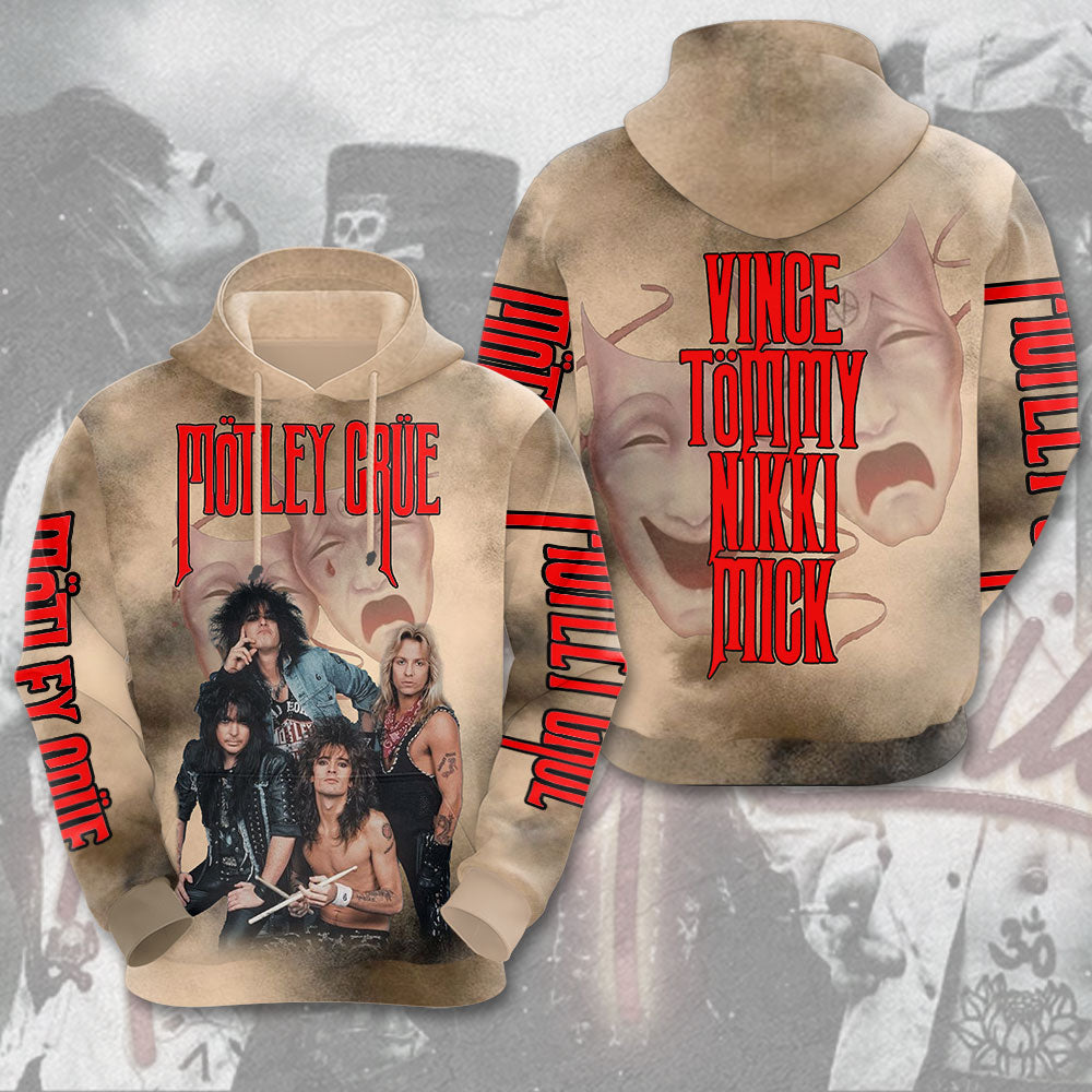 Mötley Crüe 3D Apparel – NGHIAVT 1002