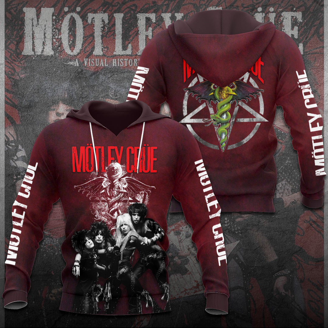 Mötley Crüe 3D Apparel – NGHIAVT 1001