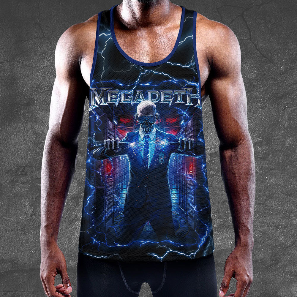Megadeth Y-Back Muscle Tank Top – TMTHU412