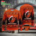MLB Baltimore Orioles Holiday Cheer Ugly Christmas Sweater
