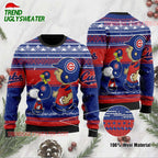 MLB Chicago Cubs Peanuts Family Fun Ugly Christmas Sweater