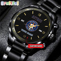 MLB Houston Astros Watch Black Fashion Watch Baseball Game