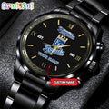 MLB Kansas City Royals Watch Black Fashion Watch Baseball Game