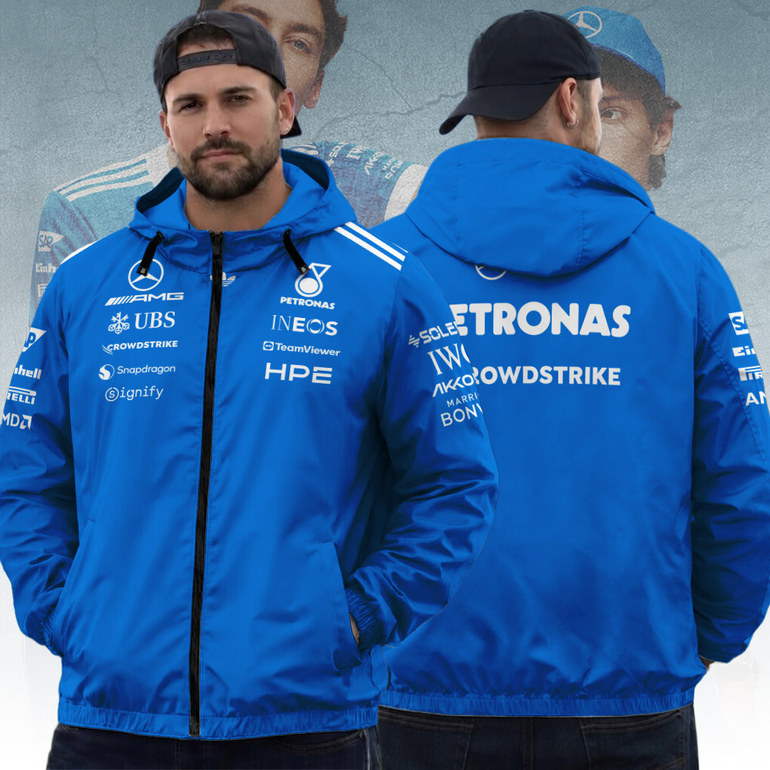 Mercedes AMG Petronas F1 Team 3D Windbreaker Jacket – TANTN23753