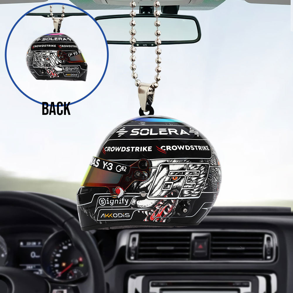 Mercedes AMG Petronas F1 Team x George Russell Custom shape 2-sided Acrylic Car Ornament – TANTN23267