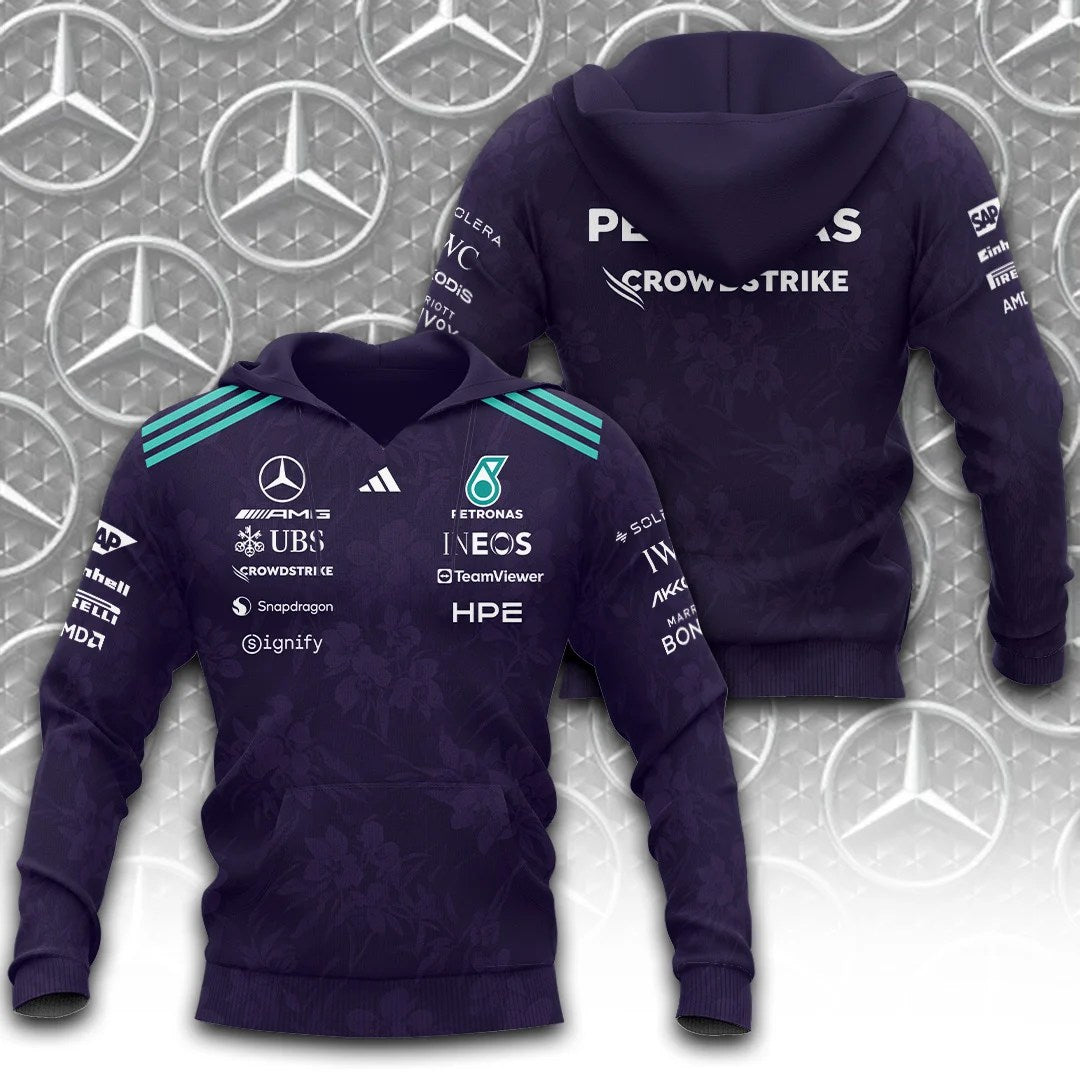 Mercedes AMG Petronas F1 Team Vanda Bloom 2026 3D Apparel – TANTN25243