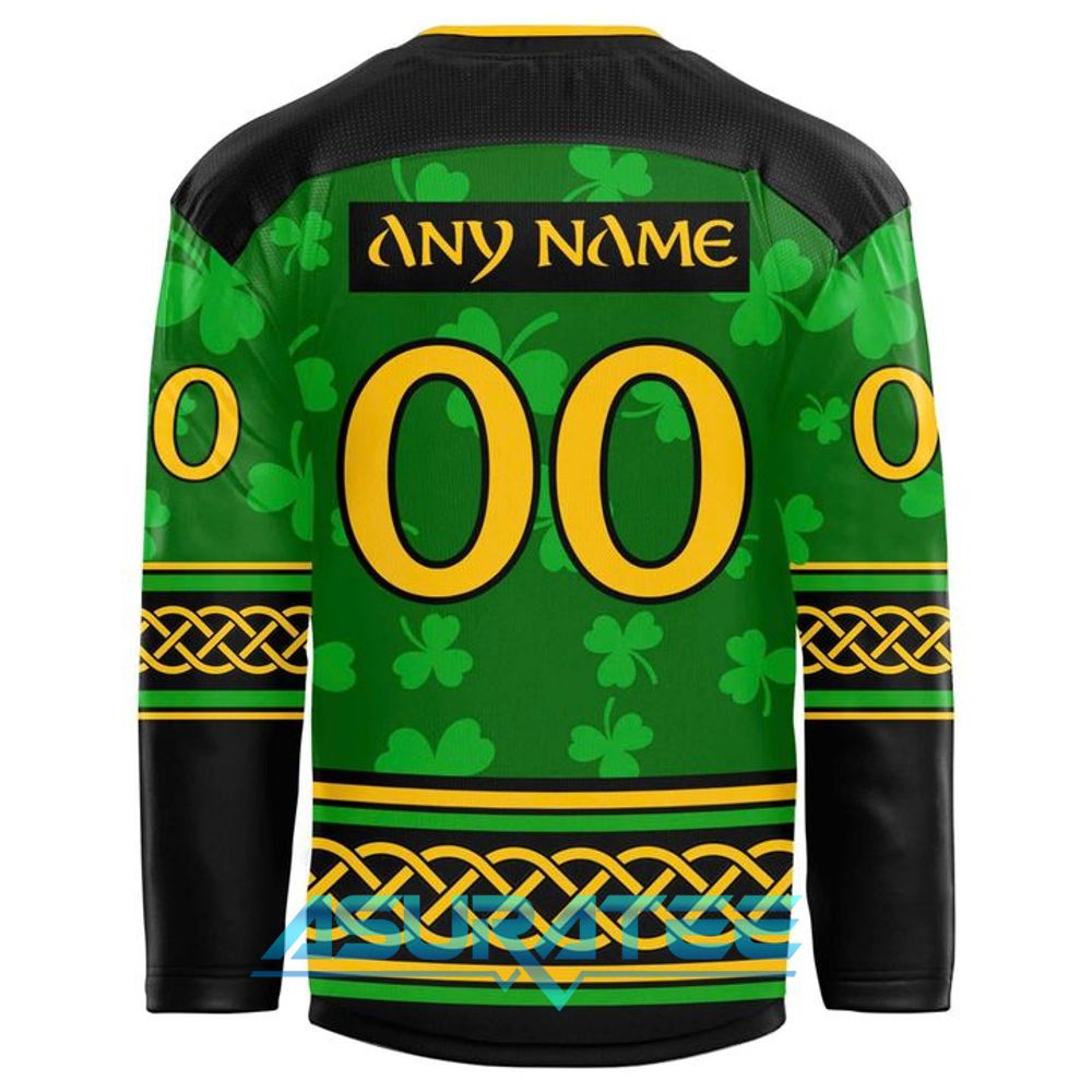 Macon Mayhem 2026 St. Patrick’s Day Special Hockey Jersey