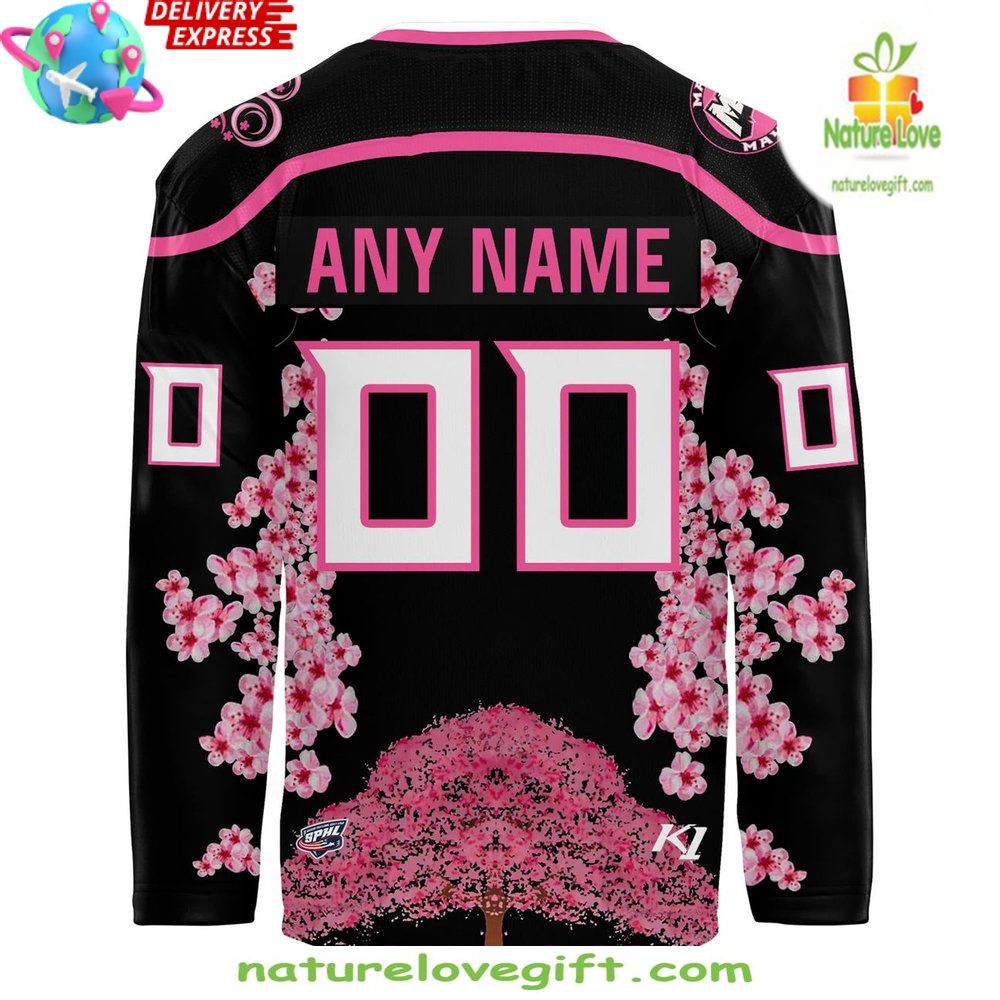 Cherry Blossom Hockey Jersey Macon Mayhem 2026