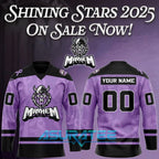 Macon Mayhem x Cancer Night Hockey Jersey 2025