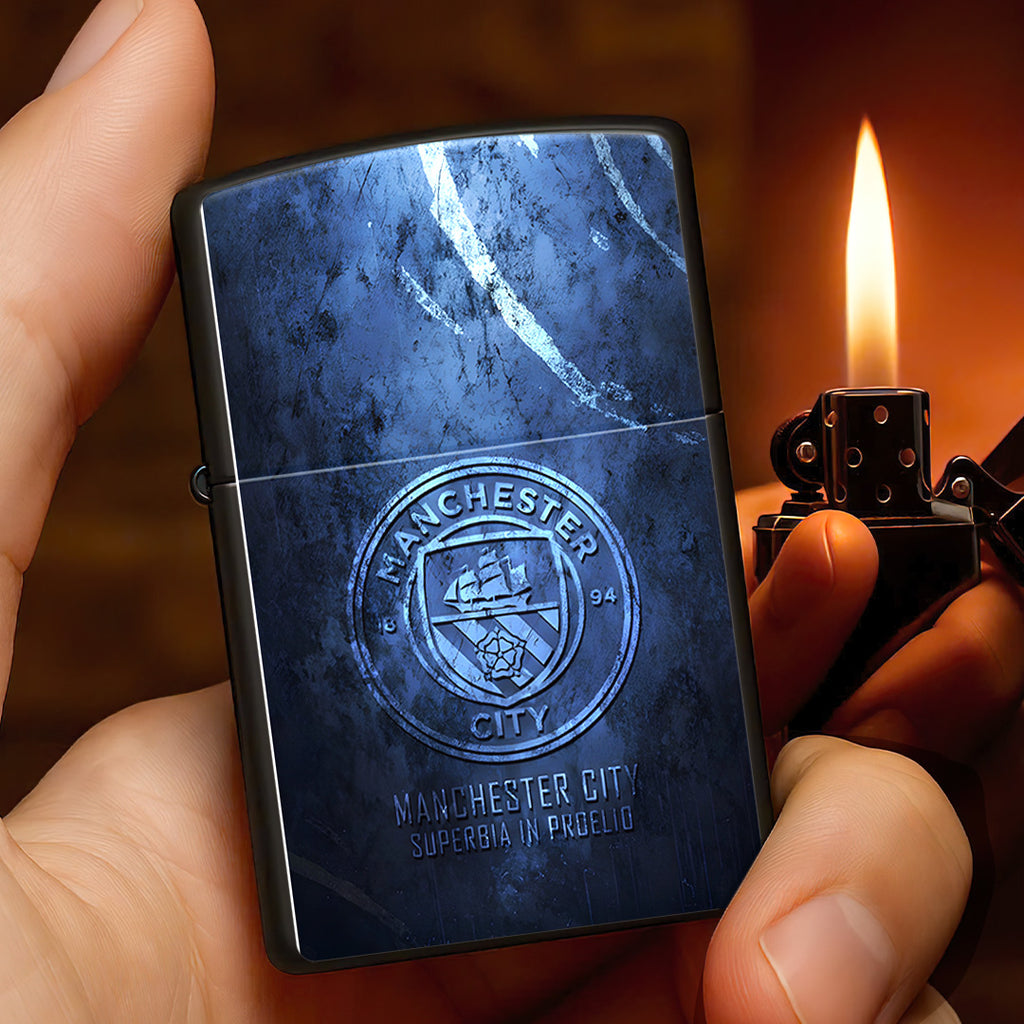 Manchester City Zippo Lighter Case (No Insert) – TANTN16363