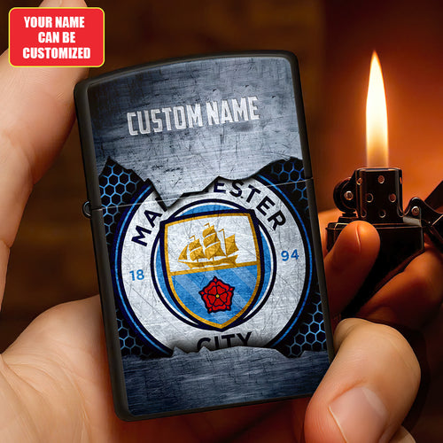 Personalized Manchester City Zippo Lighter Case (No Insert) – TANTN16393