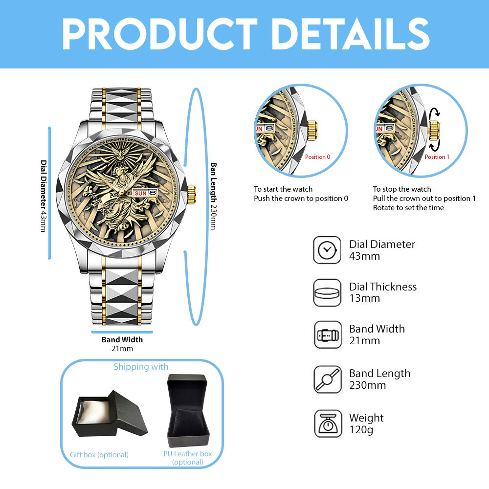 Maria Alloy Luxury Quartz Watch – TANTN 15191