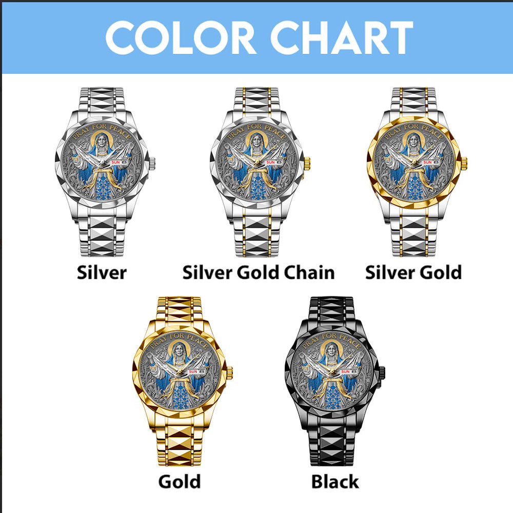 Maria Alloy Luxury Quartz Watch – TANTN 15162
