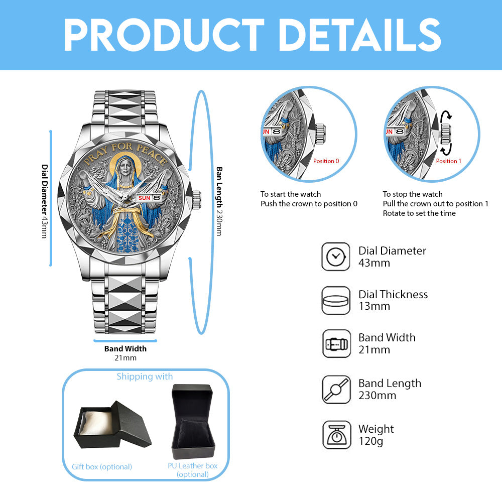 Maria Alloy Luxury Quartz Watch – TANTN 15162