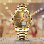 Marilyn Monroe 100th Anniversary Alloy Luxury Quartz Watch - TMTHU7622