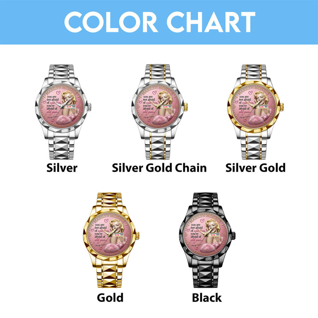 Marilyn Monroe 100th Anniversary Alloy Luxury Quartz Watch - TMTHU7941