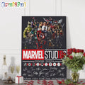 Marvel Stud16s 2008-2024 Thank You For The Memories Signature Wall Art Poster Canvas