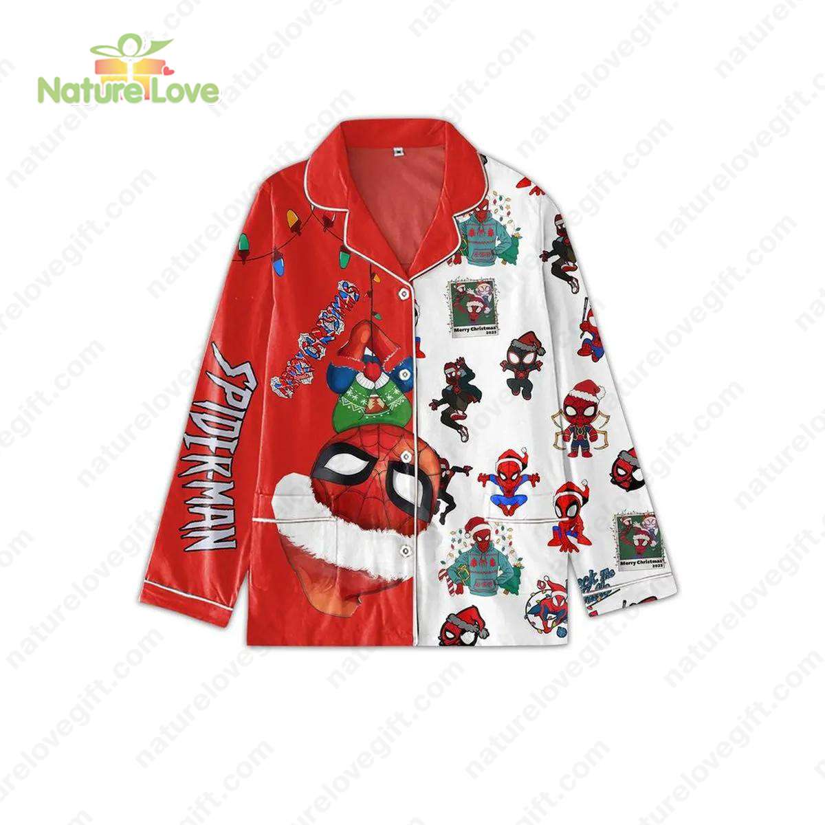 Marvel’s Spider Man Christmas Pajamas Set Xmas Gifts