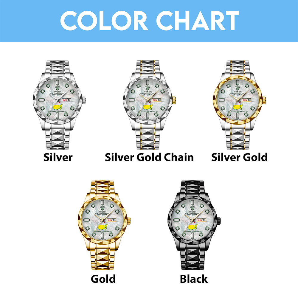 Masters Tournament x Rolex Alloy Luxury Quartz Watch – TMTHU5028