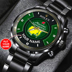 Personalized Masters Tournament x Rolex Black Stainless Steel Watch – MAITM 7630